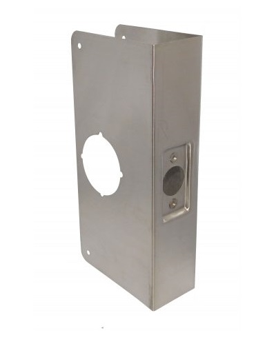 Don-Jo 212C-CW Wrap-Around Plate | 2-1/2" Door | 2-3/8" Backset | 4-1/4" x 9"
