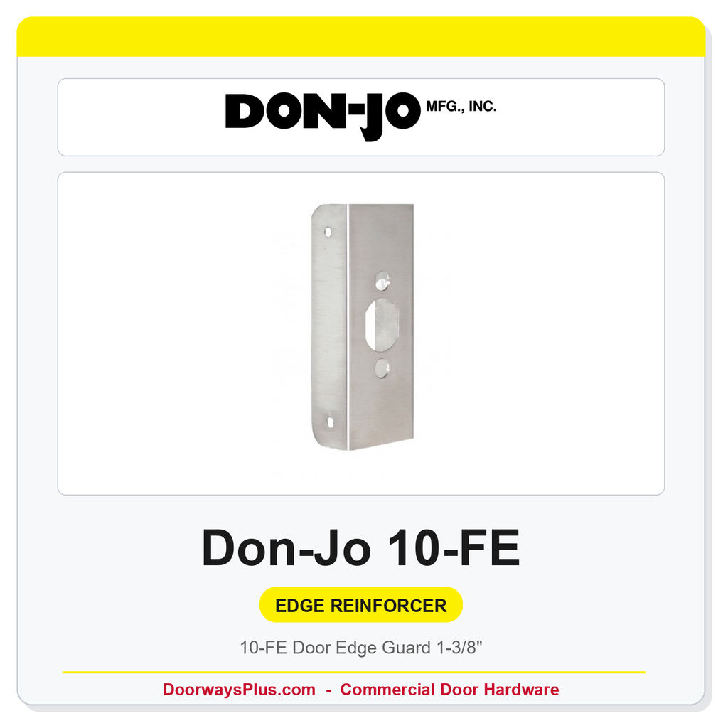 Don-Jo 10-FE Door Edge Guard | 1-3/8"