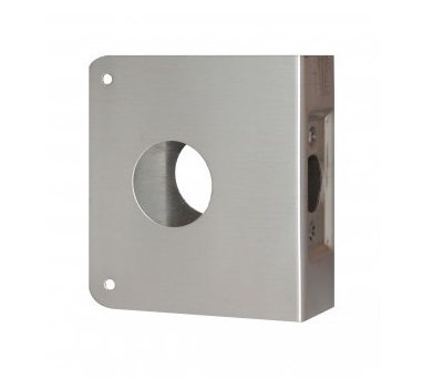Don-Jo 5-CW Wrap-Around Plate | 4"x4-1/2" Deadbolt Reinforcer 1-3/8" Door