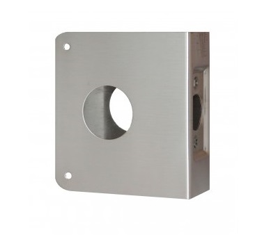 Don-Jo 6-CW Wrap-Around Plate | 1-3/4" Door, 1-1/2" Bore