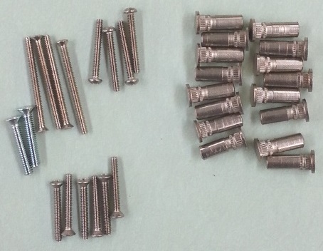 Sargent 28-2087 Thru Bolt Kit – 12-3727 SVR Exit Device, Set of 16