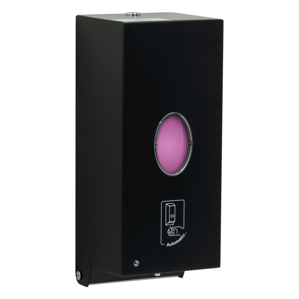 Bobrick B-2012.MBLK Automatic Wall-Mounted Soap Dispenser, 30-fl. oz., Matte Black