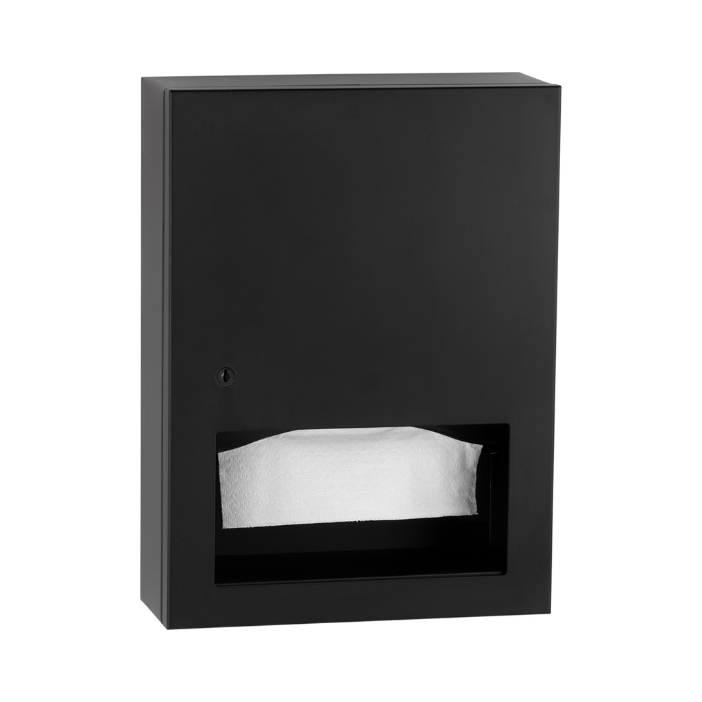 Bobrick B-359039.MBLK Surface-Mtd. Paper Towel Dispenser – TrimLineSeries, Matte Black