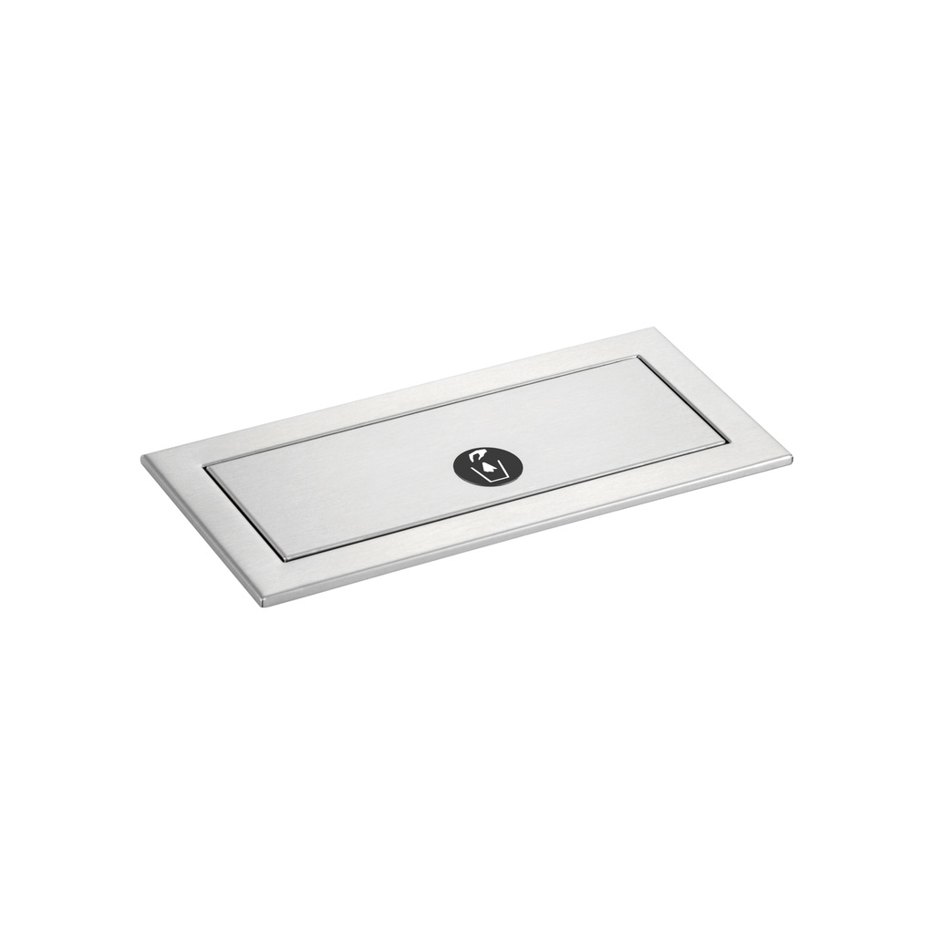 Bobrick B-527 Waste Door for Countertops – Satin Stainless, Self-Closing