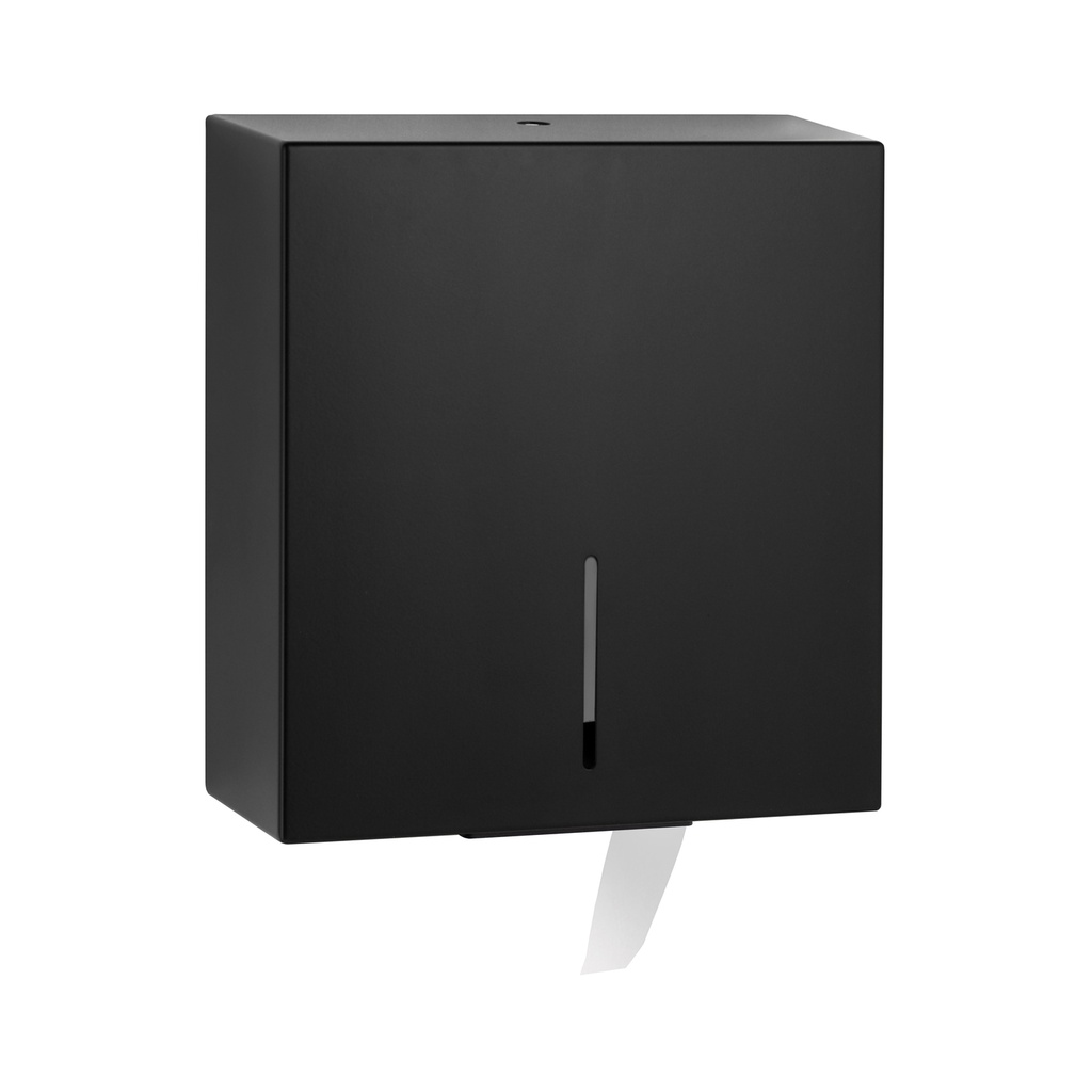 Bobrick B-9890.MBLK Jumbo-Toilet Roll Holder, Matte Black