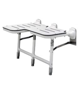 Bobrick B-918116R Folding Shower Bariatric Seat, Left