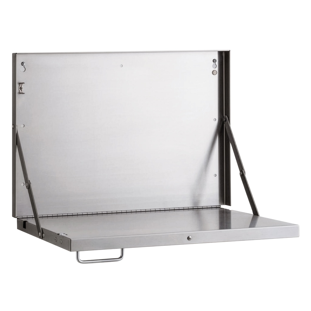 Bobrick B-7816 Charting Station / Shelf, Wall-Mounted