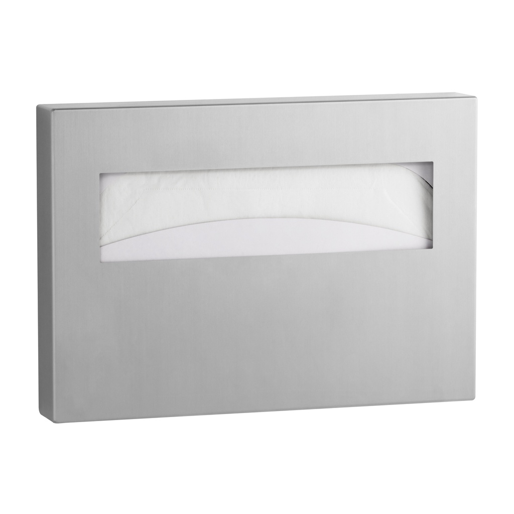 Bobrick B-9221 Surface-Mounted Seat Cover Dispenser, Satin Finish