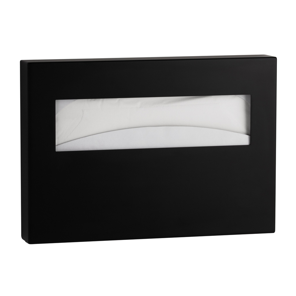 Bobrick B-9221.MBLK Surface-Mounted Seat Cover Dispenser, Matte Black