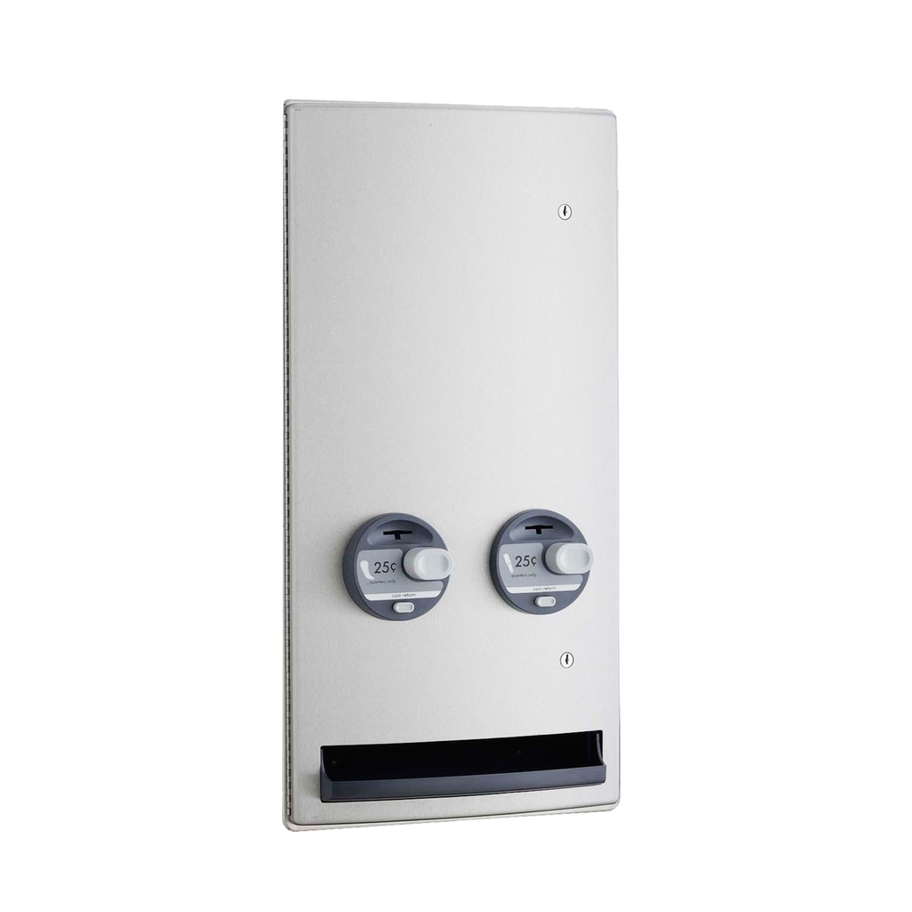 Bobrick B4706-25 Recessed Napkin/Tampon Vendor B4706 x 25 Cents