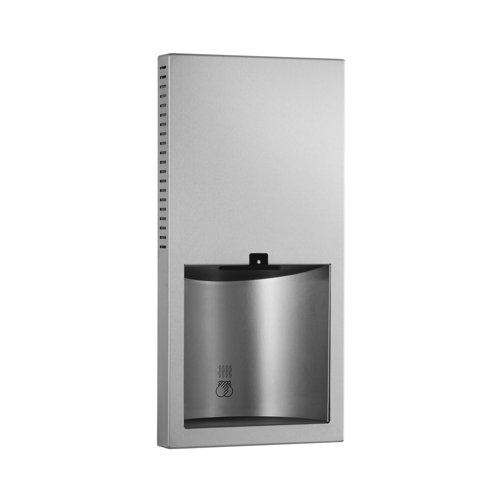 Bobrick B-3725 230V ADA Hand Dryer, Recessed, Stainless Steel – 230V