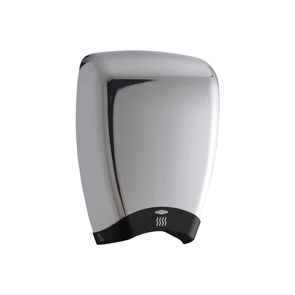 Bobrick B-7188 115V QuietDry Series, ADA Dryer, Surf.-Mtd., White Chrome – 115V