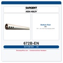Sargent 672B-EN Bottom Rod | 3727 & 20 Series SVR Exit Device Part