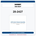 Sargent 28-2427-LHR Center Chassis Assembly | 3727 & 12-3727 SVR Exit Device LHR
