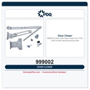 PDQ 999002 Friction Hold Open Closer Arm | 3100, 5300 & 5500 Series | Aluminum 689