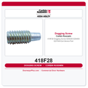 Corbin Russwin 418F28 Dogging Screw – ED6200 ED6400 ED7000 Exit Device Part