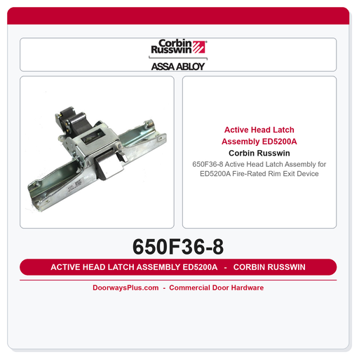 Corbin Russwin 650F36-8 Latch Assembly – ED5200A Parts