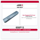 Corbin Russwin 650F13 Hex Dogging End Cover | ED4000 36" 630/US32D