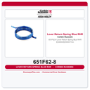 Corbin Russwin 651F62-8 Lever Return Spring Blue RHR – ED4000/ED5000 Trim
