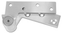 ABH 0180 Heavy-Duty 3/4" Offset Top Pivot | UL Listed 3-Hr Fire Rated | US32D Satin Stainless