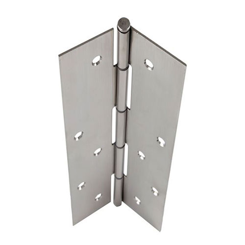 ABH A500 83-1/8" x US32D Pin and Barrel Full Mortise Hinge - Stainless Steel
