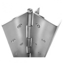 ABH A505 Stainless Steel Concealed Hinge with Edge Guard 83-1/8"