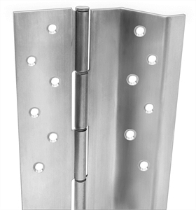 ABH A511 Swing Clear Continuous Hinge with Edge Guard – 83-1/8" US32D