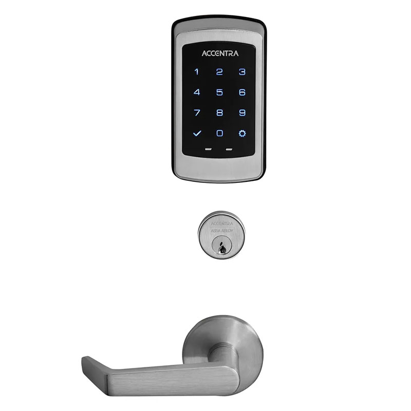 Accentra NexTouch AU-NTM628-NR Touchscreen Mortise Deadbolt US26D Grade 1