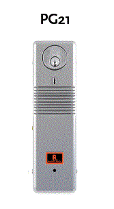 Alarm Lock PG21MS Key-Activated Narrow Stile Door Exit Alarm