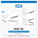 NGP SC 120-150 Soft-Close Single Sliding Door 120–150 lb | National Guard Products