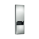 ASI 10-046921AC-6 Traditional™ - Auto Paper Towel Disp. & Waste Receptacle - Roll (110- 240V) - 12 gal. Semi-Recessed