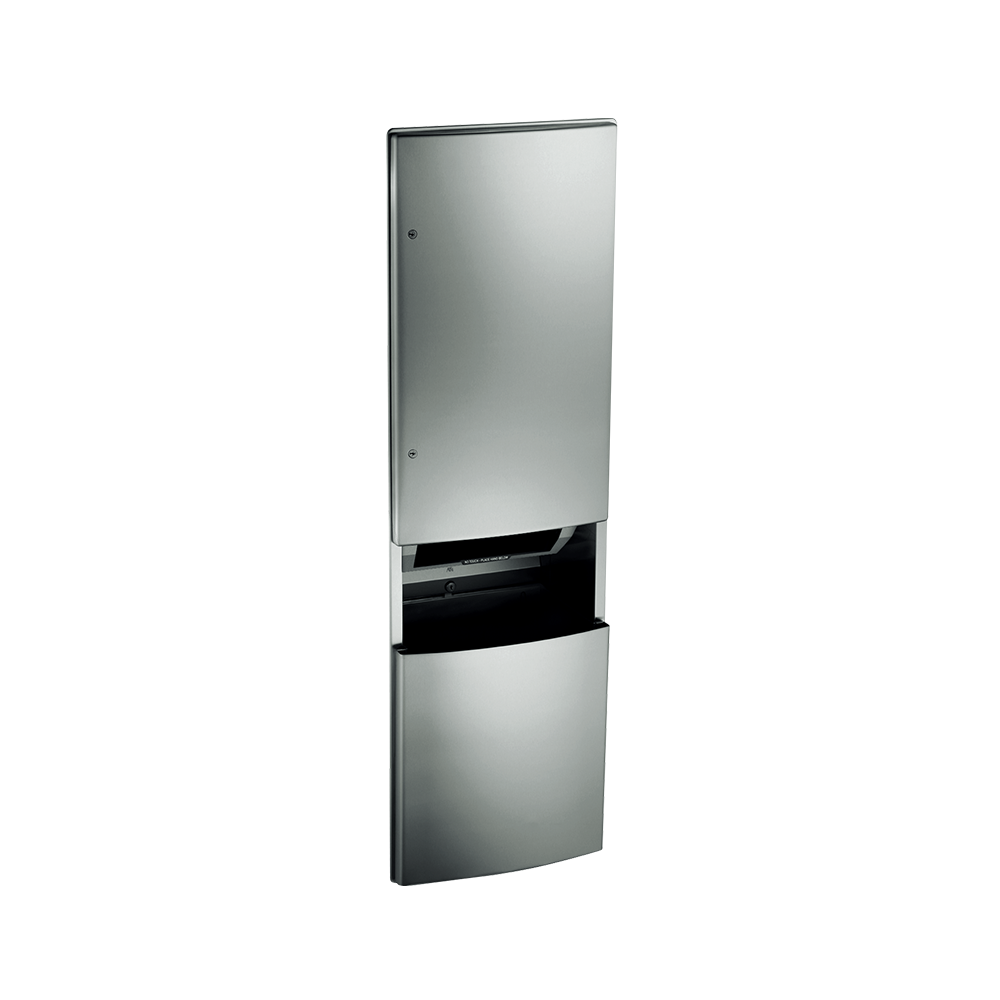 ASI 10-2046921A Roval™ - Auto Roll Paper Towel Dispenser / 13.5 gal. Removable Waste Receptacle - Battery - Recessed
