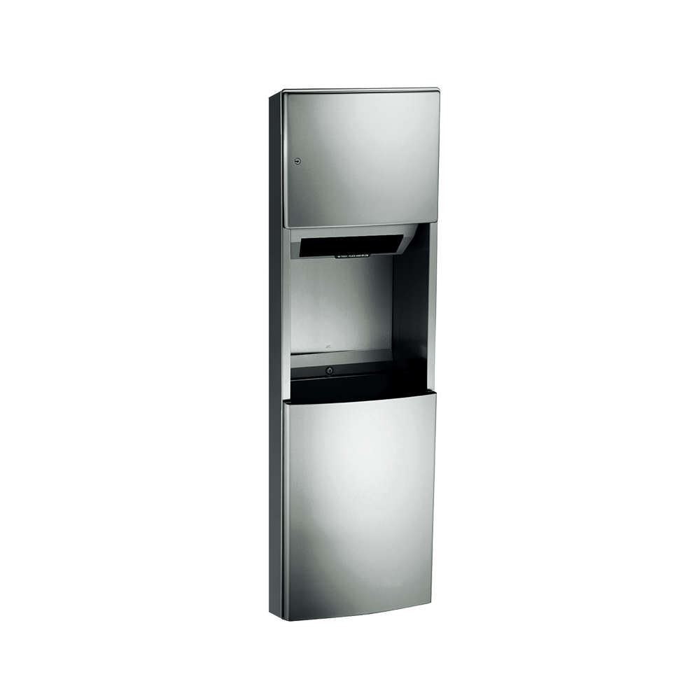 ASI 10-204692AC-6 Roval™ - Auto Roll Paper Towel Dispenser / 17.8 gal. Removable Waste Receptacle - 110-240V - Semi-Recessed