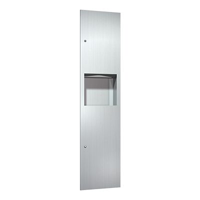 ASI 10-6467 Simplicity™ - Paper Towel Disp. & 4.2 gal. Waste Receptacle - Multi, C- Fold - Recessed