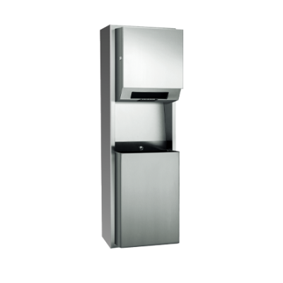 ASI 10-646924AC-9 Simplicity™ - Auto Paper Towel Dispenser & Waste Receptacle - Roll - (110-240V) - 12 gal. - Surface Mounted