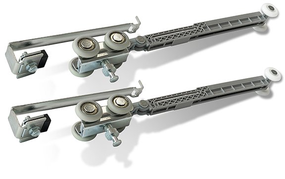 NGP SCBY-LITE Soft-Close Set for By-Pass Sliding Doors 65-115 lb | National Guard