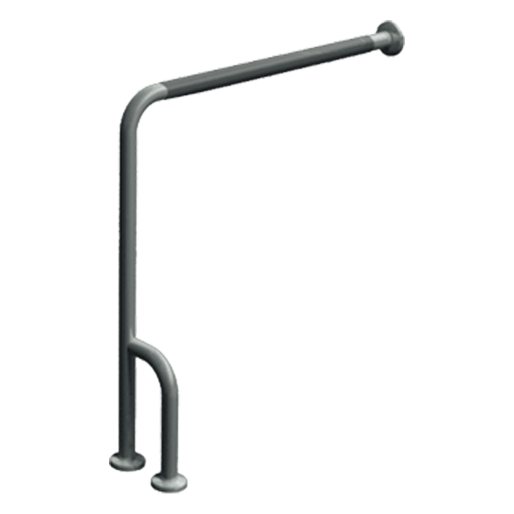 ASI 10-3833-L Snap Flange (1-1/2" O.D) Smooth-Wall to Floor 30” x 33” w/Outrigger - Left Hand