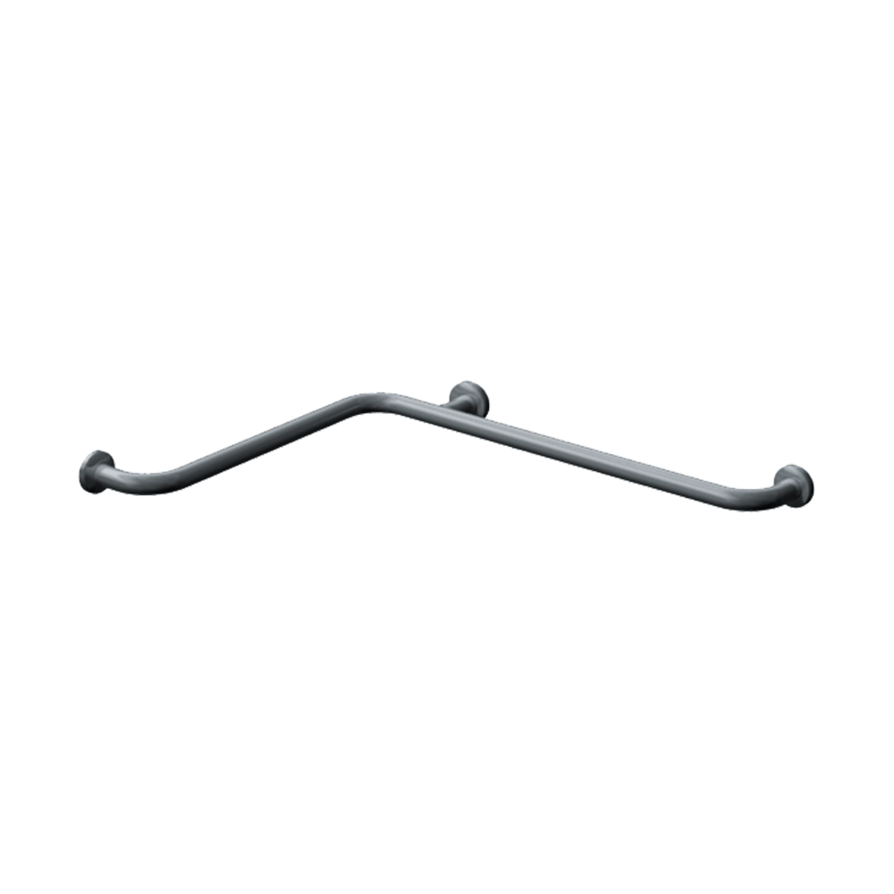 ASI 10-3874 Snap Flange (1-1/2" O.D) Smooth - Horizontal Grab Bar, 18-1/8” x 33- 1/8”
