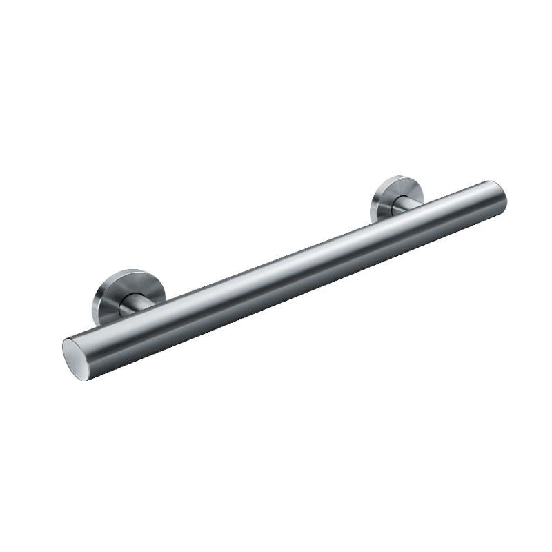 ASI 10-7801-36 Omara™ Screw-on Flange (1-1/2" OD x36") Straight Grab Bar with Satin Finish