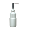 ASI 10-0336 Manual Soap Dispenser - Foam - 4" Spout - Stainless Steel - 34 oz. - Vanity Mounted
