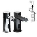 ASI 10-0391-6-1A EZ Fill™ - Stand Alone LIQUID Soap Dispenser (Batt./not incl) Polished Finish, 1L(6 Pack +Remote Cntrl)