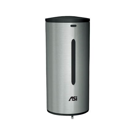 ASI 10-0360 Auto, Liquid Soap / Gel Hand Sanitizer Dispenser (Batt.) Plastic,35 oz., Surface OR Stand Mount