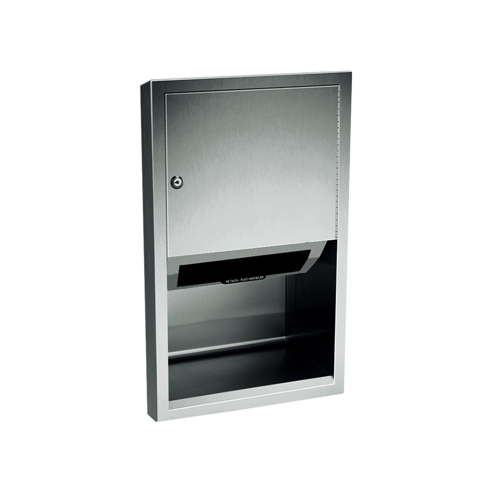 ASI 10-045210AC-6 Traditional™ - Auto Paper Towel Dispenser - Roll - (110 - 240V) - Semi- Recessed
