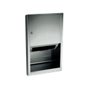 ASI 10-045210AC-6 Traditional™ - Auto Paper Towel Dispenser - Roll - (110 - 240V) - Semi- Recessed