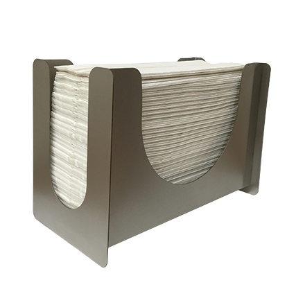 ASI 10-1005 Paper Towel Holder - Multi, C-Fold - Vanity, Free Standing