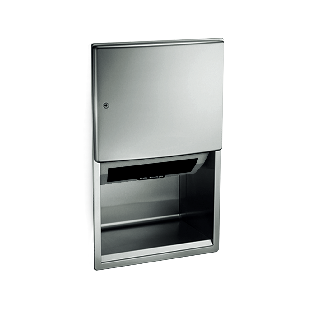ASI 10-204523A Roval™ - Auto Paper Towel Dispenser - Roll - Battery - Recessed