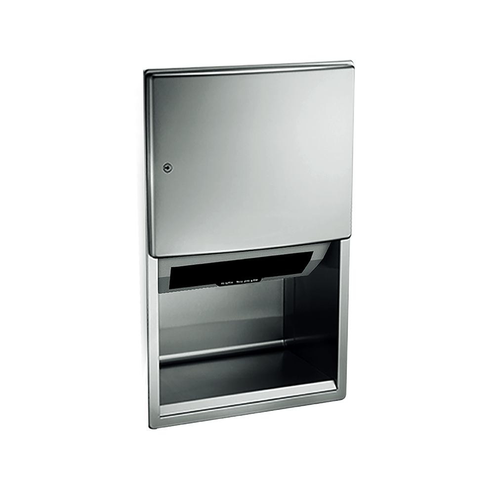 ASI 10-204523AC Roval™ - Auto Paper Towel Dispenser - Roll - (110-240V) - Recessed