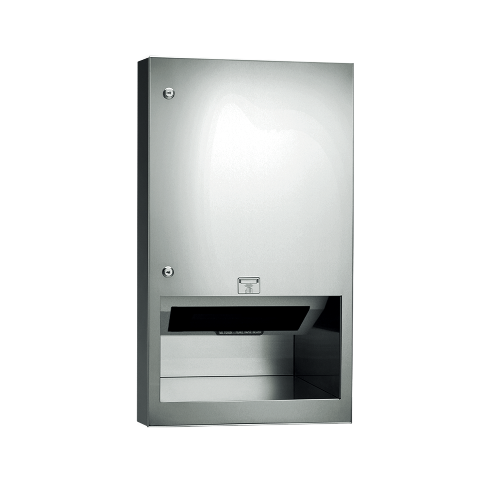 ASI 10-645210A-6 Simplicity™ - Auto Paper Towel Dispenser - Roll - Battery - Semi- Recessed