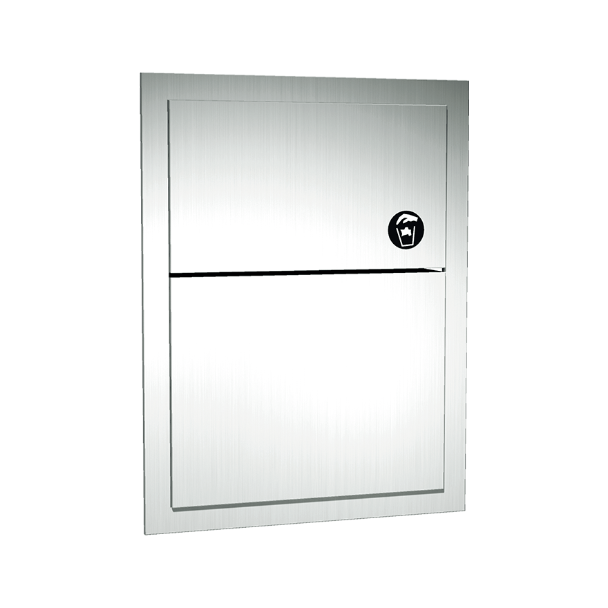 ASI 10-0473 Sanitary Waste Disposal - Recessed
