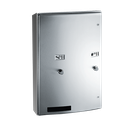 ASI 10-204684-9-25 Roval™ - Sanitary Napkin and Tampon Dispenser - 25¢ Operation - Surface Mounted